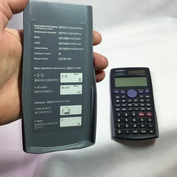 Casio FX-300 ES Scientific Calculator With Case - Picture 3 of 5